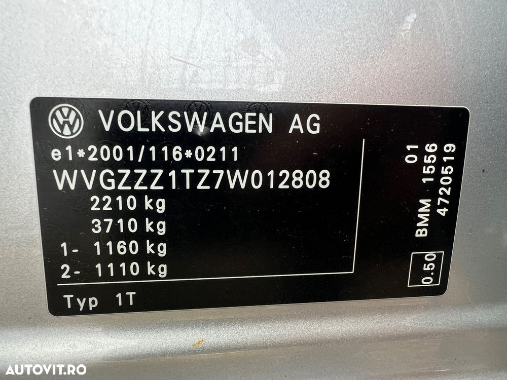Volkswagen Touran 2.0 TDI DPF Comfortline - 15