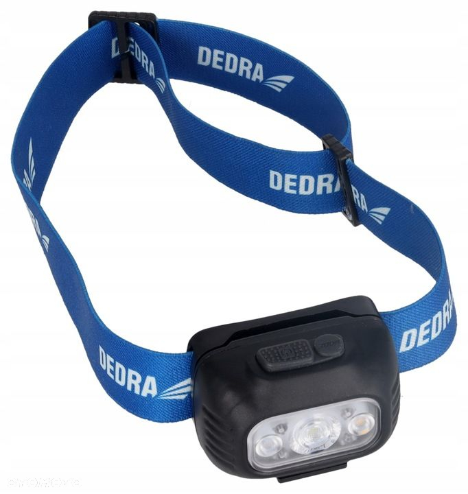 DEDRA LATARKA CZOŁOWA AKUMULATOROWA 1800MAH 650LM CZUJNIK RUCHU NA GŁOWĘ - 2
