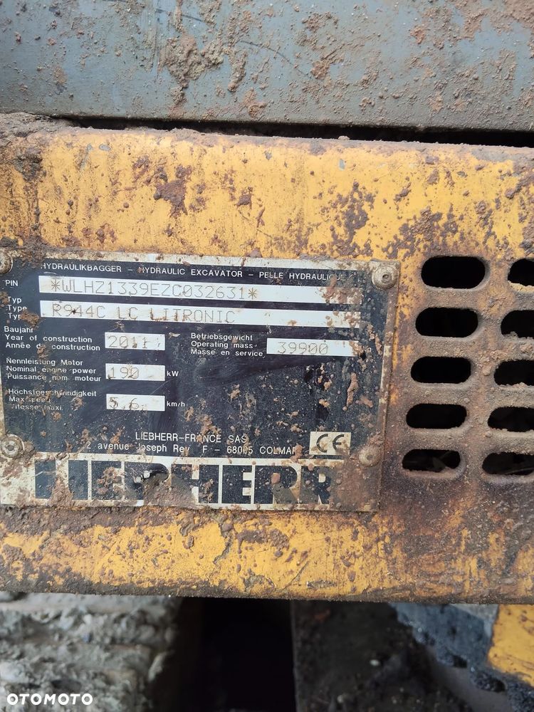 Koparka gąsienicowa Liebherr R944C LC Litronic - 2