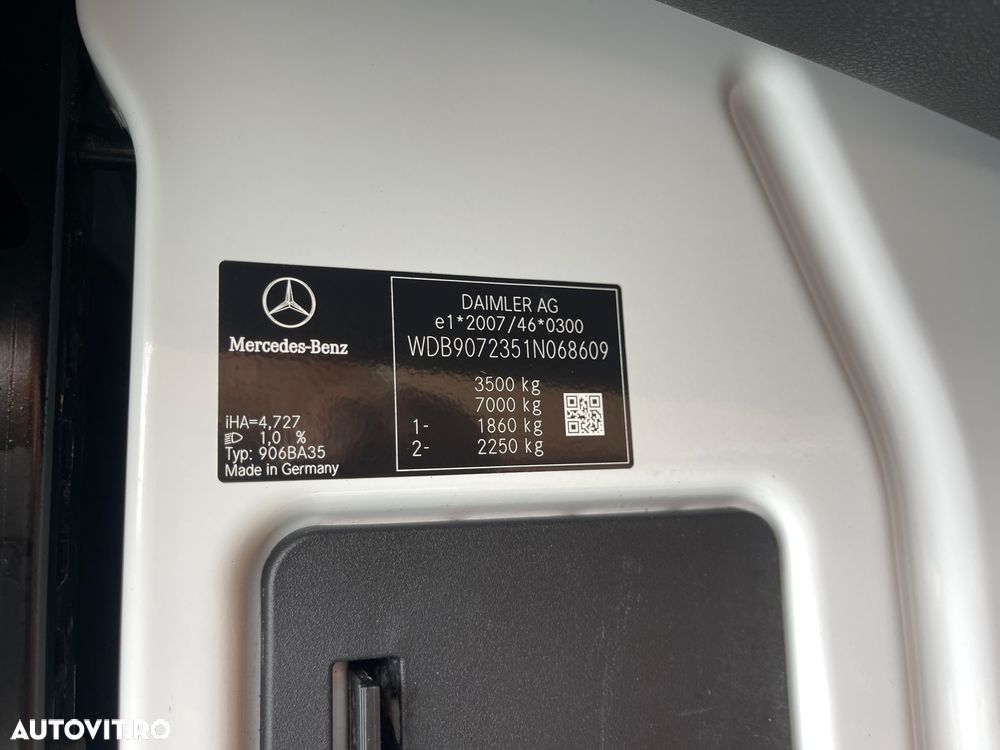 Mercedes-Benz Sprinter Doka 316  2.2CDI  6LOCURI - 36
