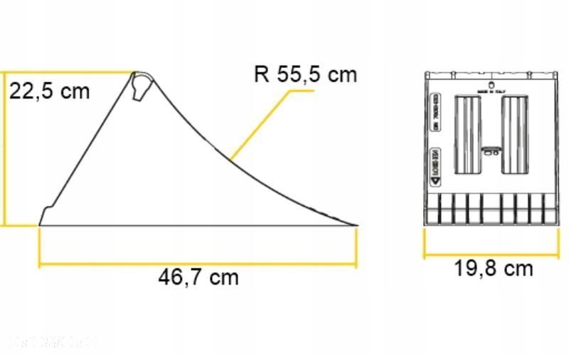 klin pod koło blokada pod koła pcv tir naczepa e53 - 4