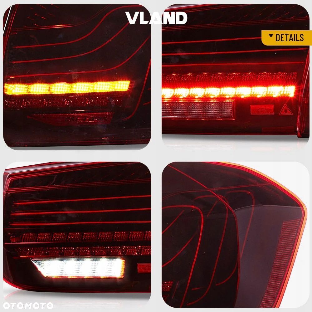 lampy tyl kpl vland led laser neon dynamiczne tuning bmw 3 f30 2011- 15-20 - 10