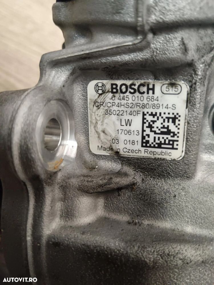 Pompa inalta injectie maserati levante , jeep grand cherokee, dodge ram 2014-2017 3.0 d 0445010684 - 3