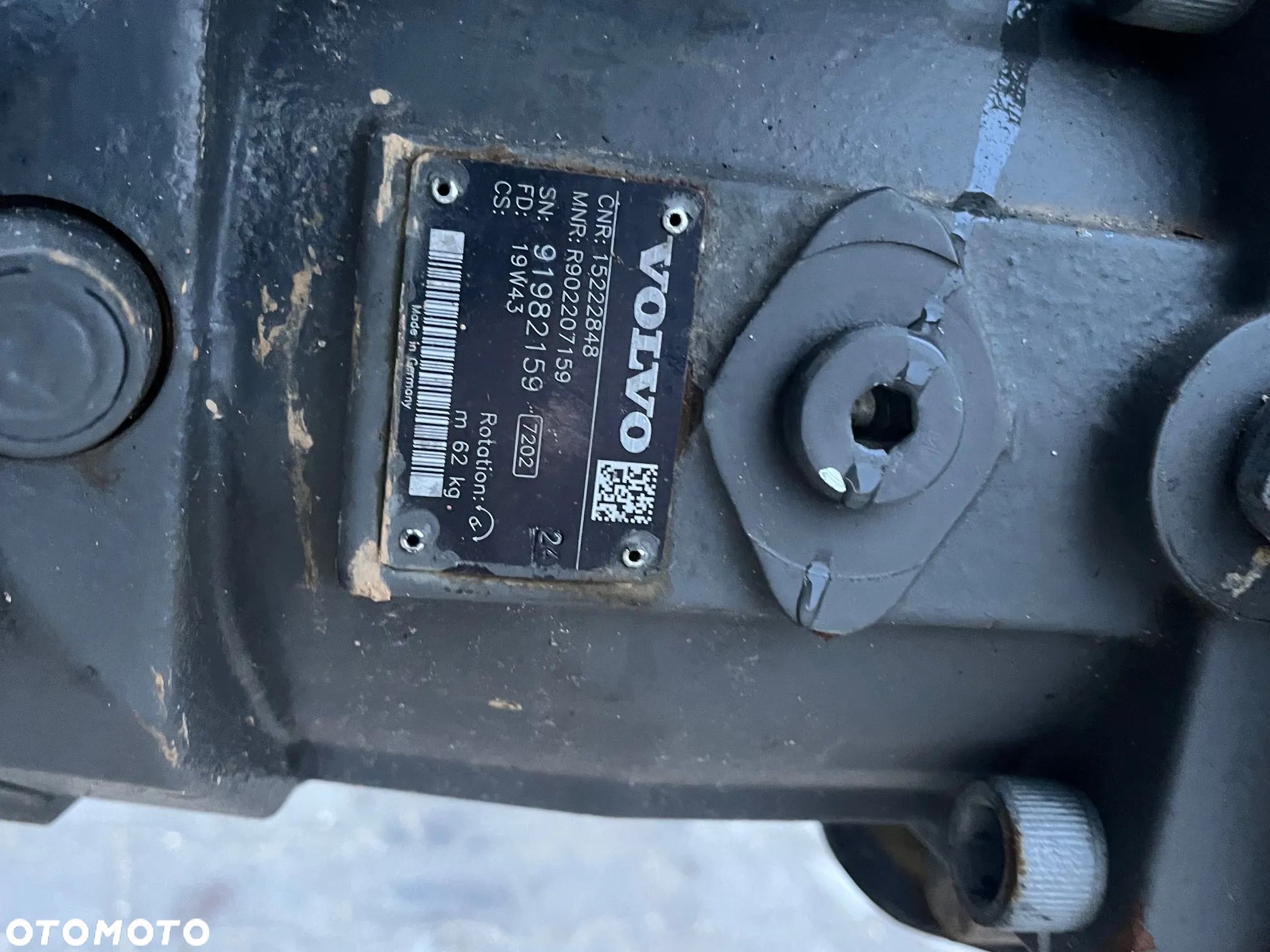 15222848 Hydraulic Rexroth, Hydromotor R902207159 - 1