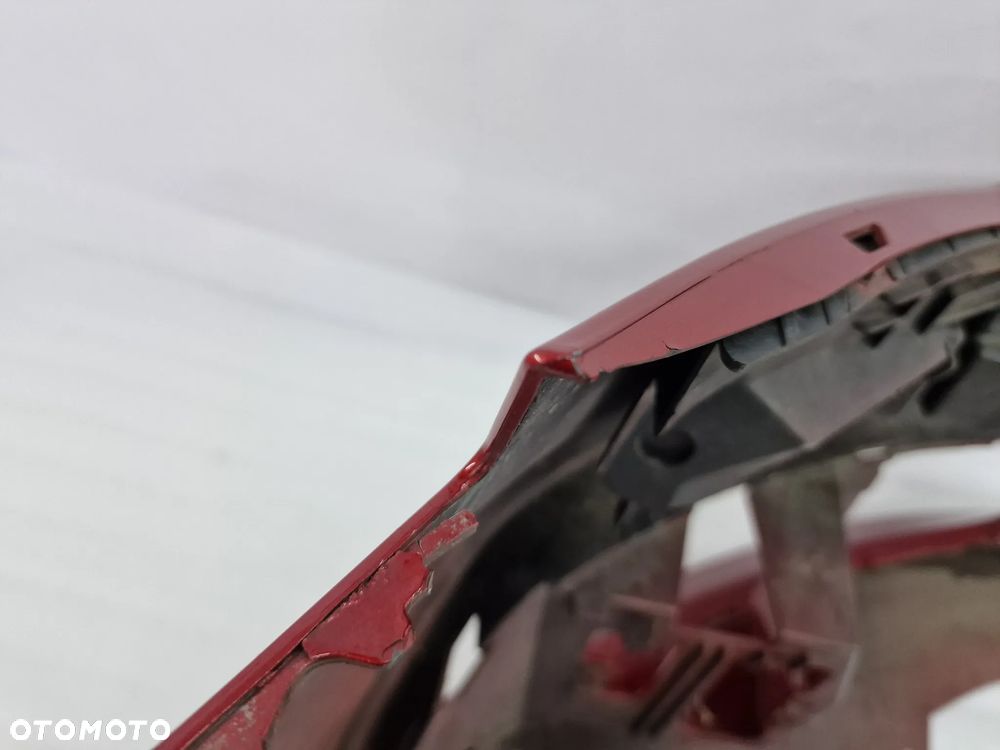 AUDI A6 C7 S-LINE 11- PRZED LIFT  ZDERZAK PRZEDNI PRZÓD NA SPRYSKI + 4X PDC  BORDO METALIK  , NR 4G0807437C , NR AUKCJI NZ664 - 22
