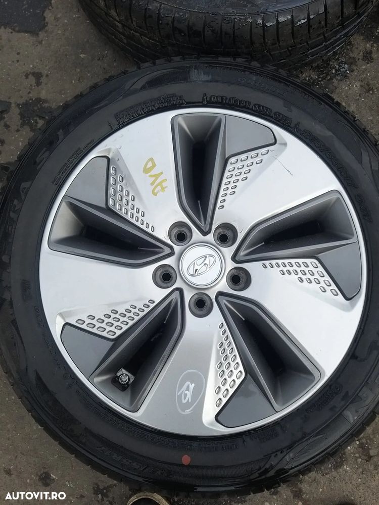 Vand 4 x Roti pentru Hyundai Kona, Jante Aliaj Cu Cauciucuri 215/55R17 - 7