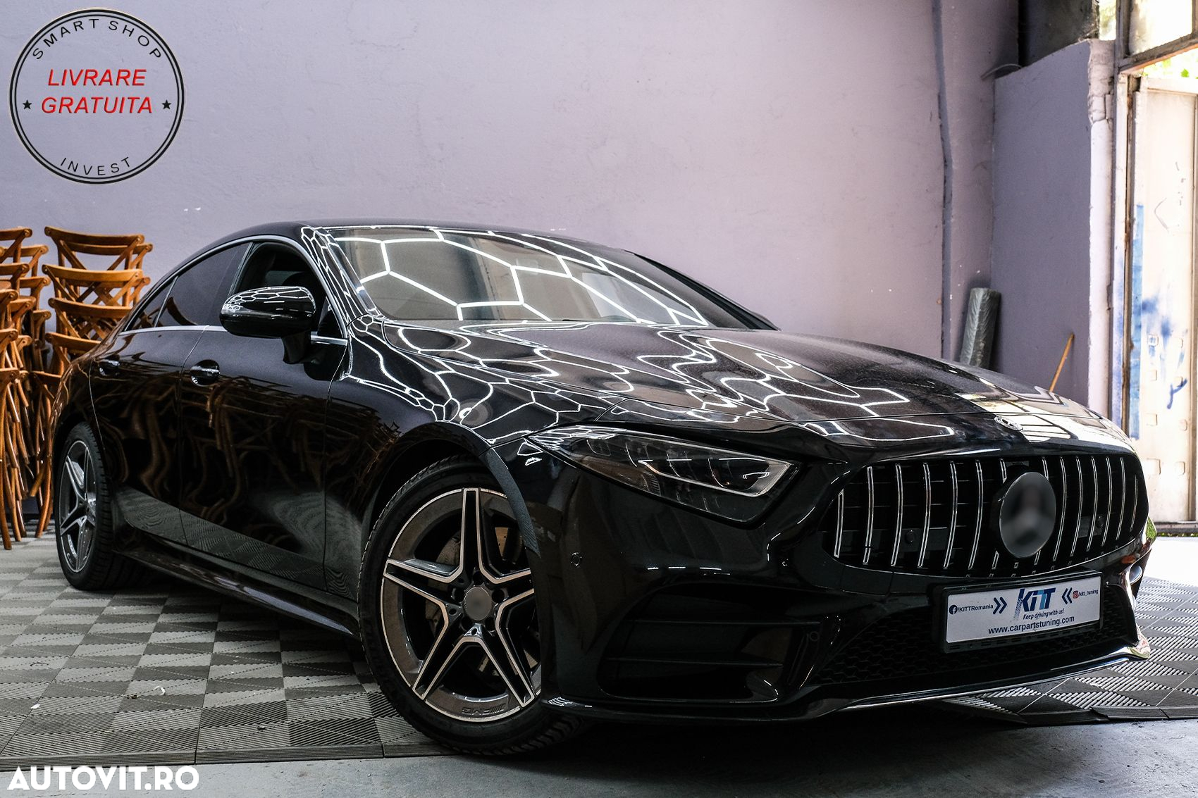 Grila Centrala Mercedes CLS-Class C257 (2018+) GTR Design- livrare gratuita - 8