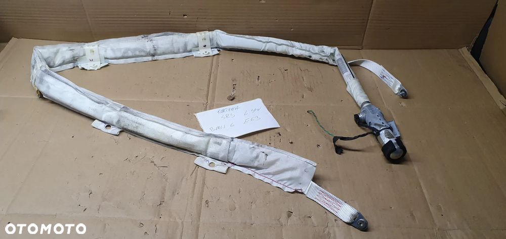 Kurtyna airbag boczna lewa BMW 6 E63 5322322 4480181 - 1