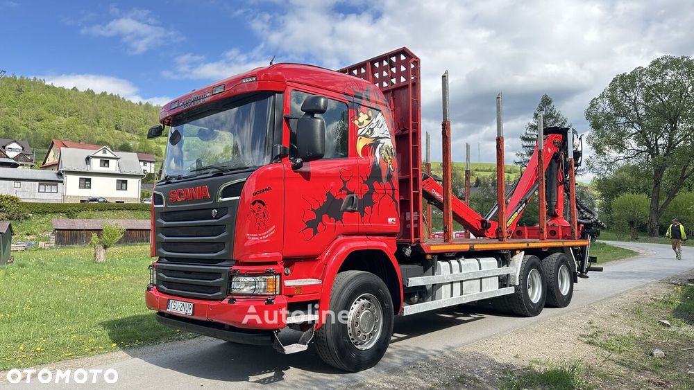Scania R450 6x4 Euro6 Do DREWNA - 7