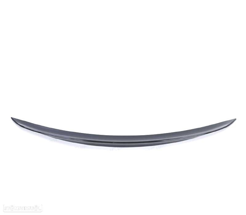 LIP SPOILER TRASEIRO MERCEDES CLASE C COUPE C205 14-17 LOOK AMG PRETO BRILHANTE - 2
