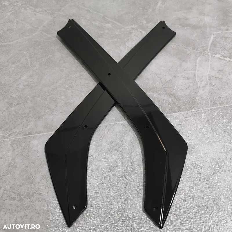 Extensii Splitere Prelungiri Extensie Bara Spate BMW G20, Negru Lucios - 5