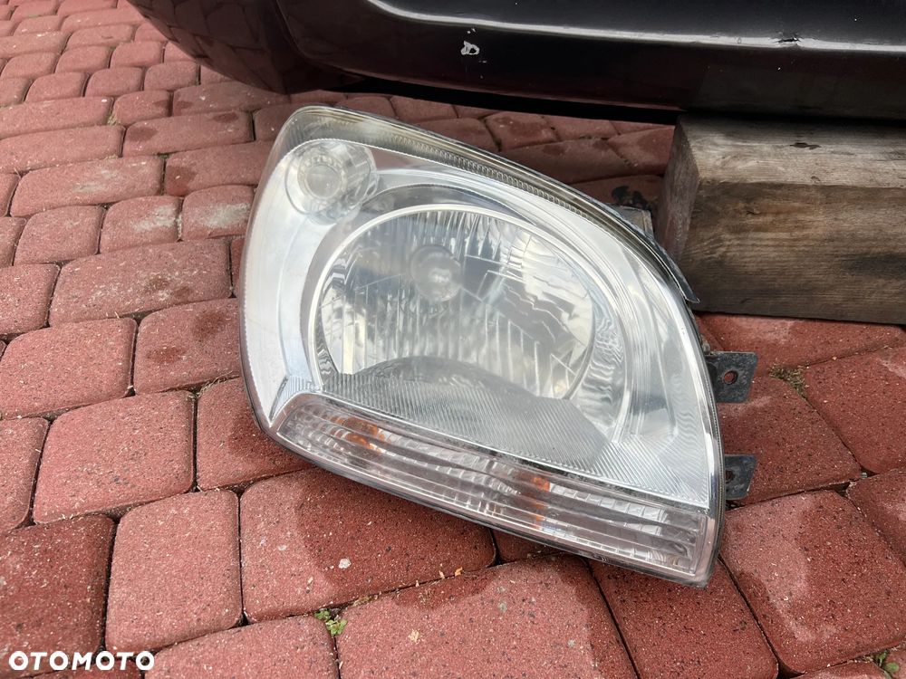 PRZÓD KOMPLETNY ZDERZAK PAS MASKA BŁOTNIK KIA SPORTAGE 2 II 04-08 K6 - 18