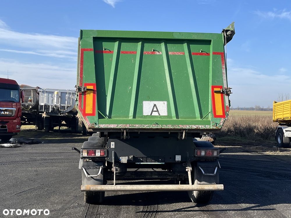 Langendorf SK 28m3 Hardox pasuje do 4x4 rynna 2018 naczepa wywrotka stal z NIEMIEC stalowa - 5
