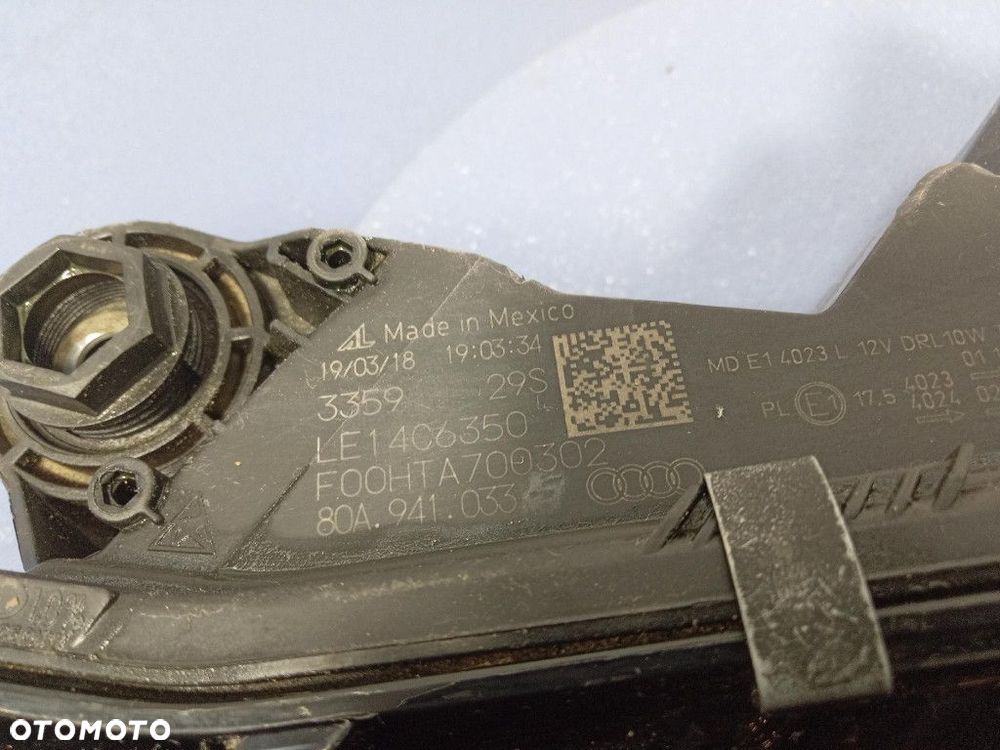 AUDI Q5 II FY REFLEKTOR LEWY PRZÓD LAMPA PRZEDNIA 80A941033 - 5