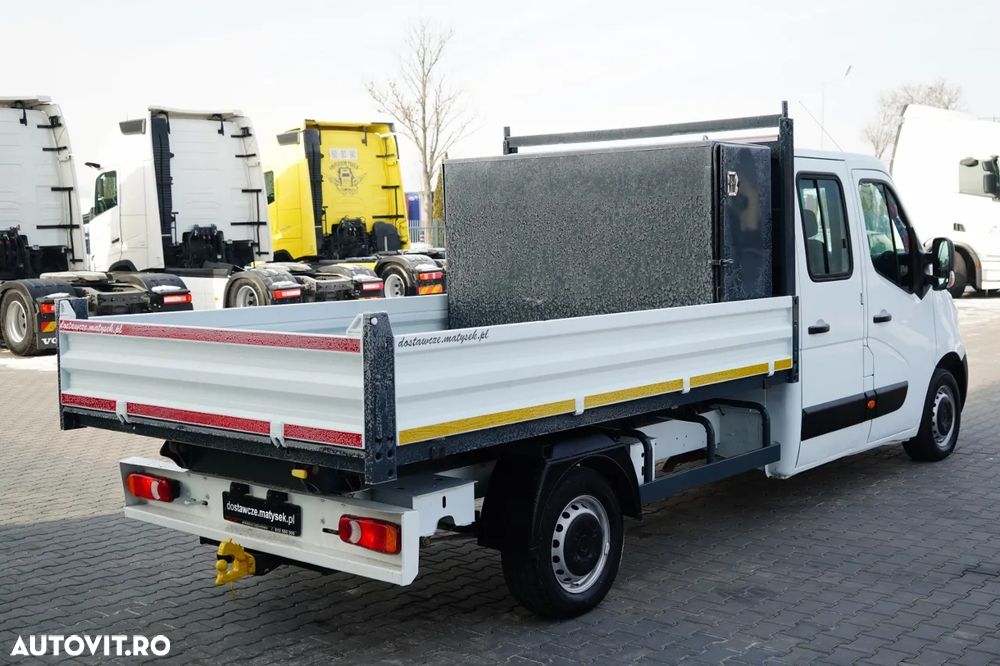 Renault MASTER / DCI 135 / BASCULATOR / CAMION CU OPȚIUNI 7 LOCURI / MANUAL - 14