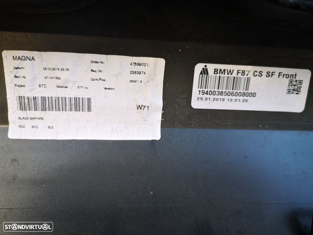 BMW M2 F87 CS PARA CHOQUES FRENTE - PC508 - 8