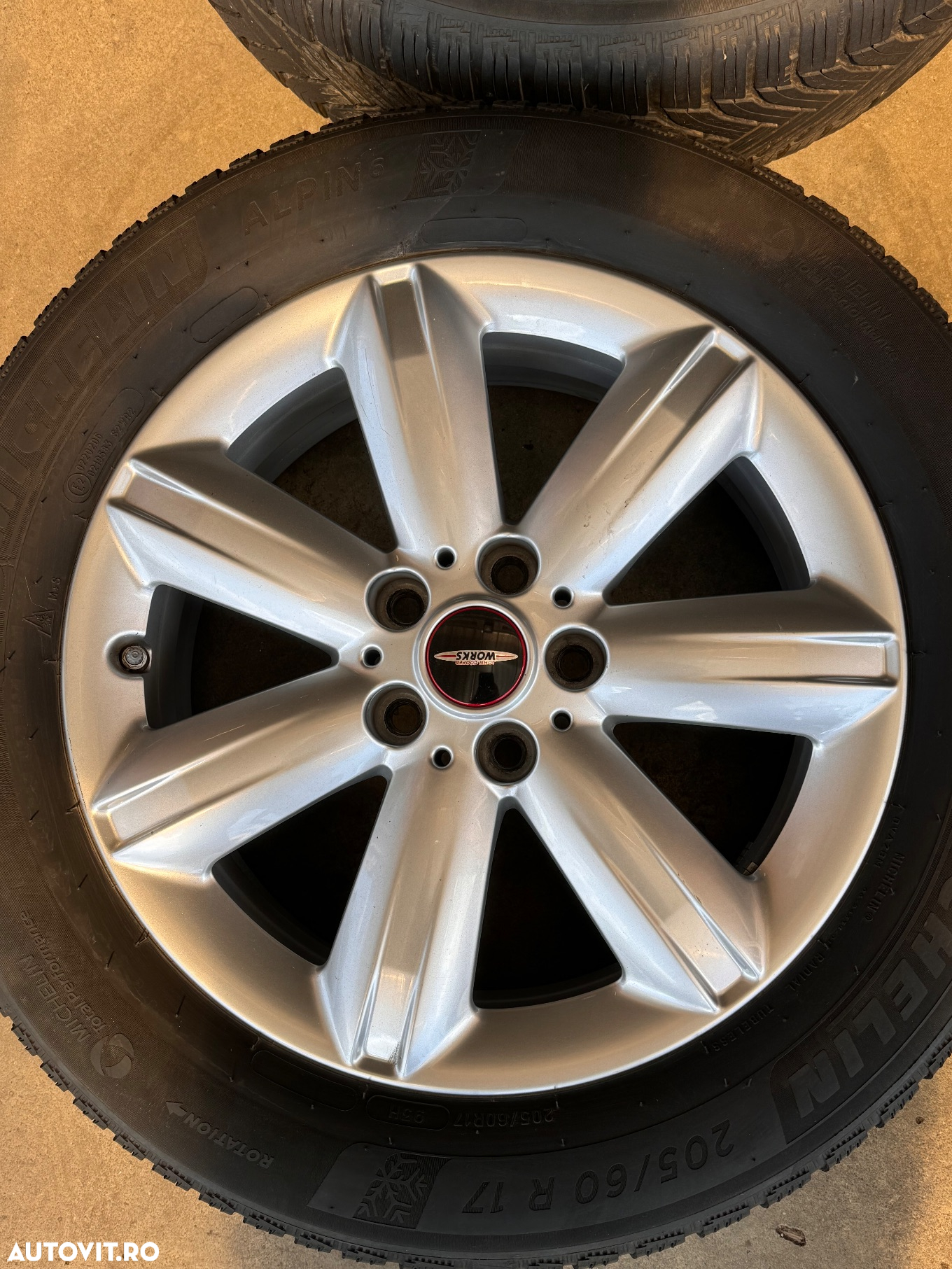 Vând jante originale Mini Cooper Contryman pe 17” cu anvelope de iarnă - 5