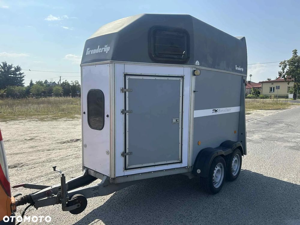 Brenderup 2000 kg do transportu koni 2 konna - 3