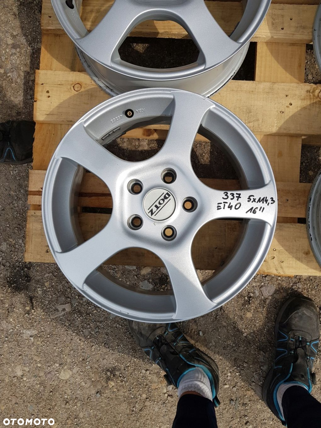 ALUFELGI DOTZ TOYOTA NISSAN MAZDA KIA 6.5 x 16 5X114,3 ET40 - 7