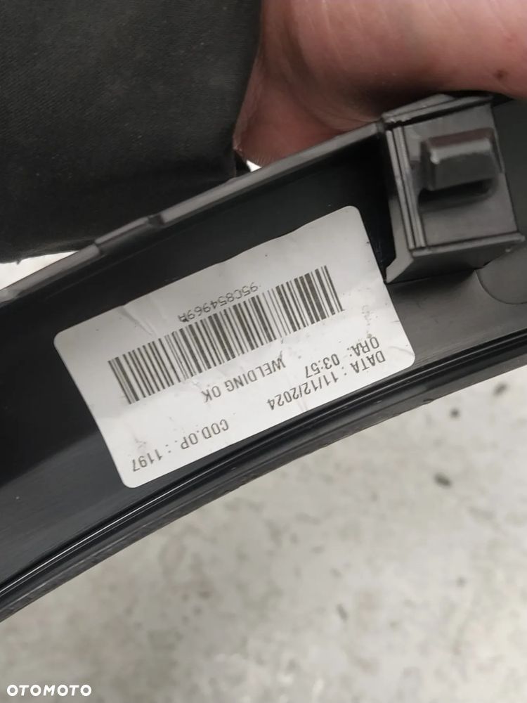 PORSCHE MACAN II TURBO 95C 24- NAKŁADKA LISTWA BŁOTNIKA LEWA PRAWA TYŁ TYLNA PRZÓD PRZEDNIA KOMPLET CZARNY MAT ORYGINAŁ - 23