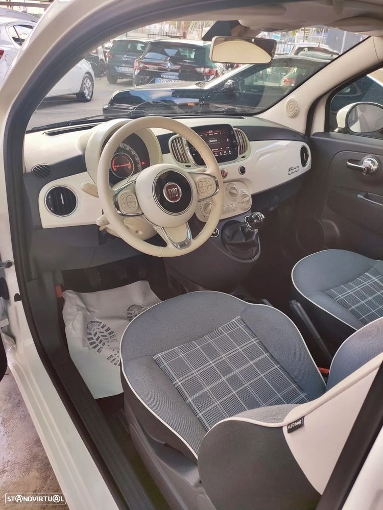 Fiat 500 1.2 Lounge S&S - 9