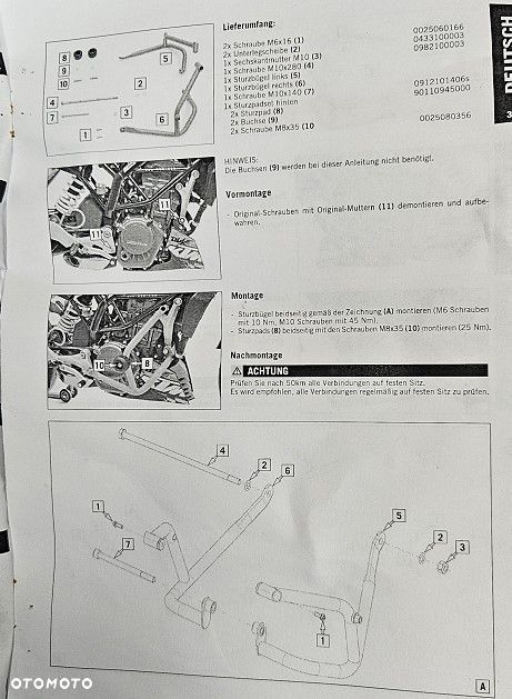 Crash bary gmole KTM 125 200 Duke  9061296804404 - 8