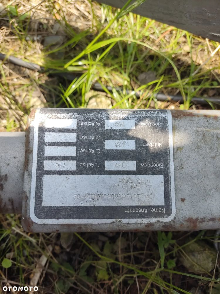 Przyczepa podłodziowa 3 szt. - 3