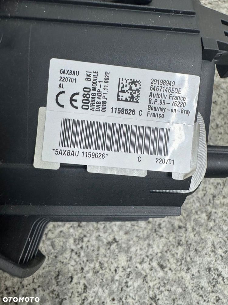 airbag poduszka kierowcy opel corsa f 2019- oryginał 39198949 - 2