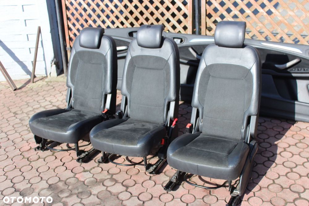 Fotele Tapicerki Pół skóry Ford S-Max MK1 - 1