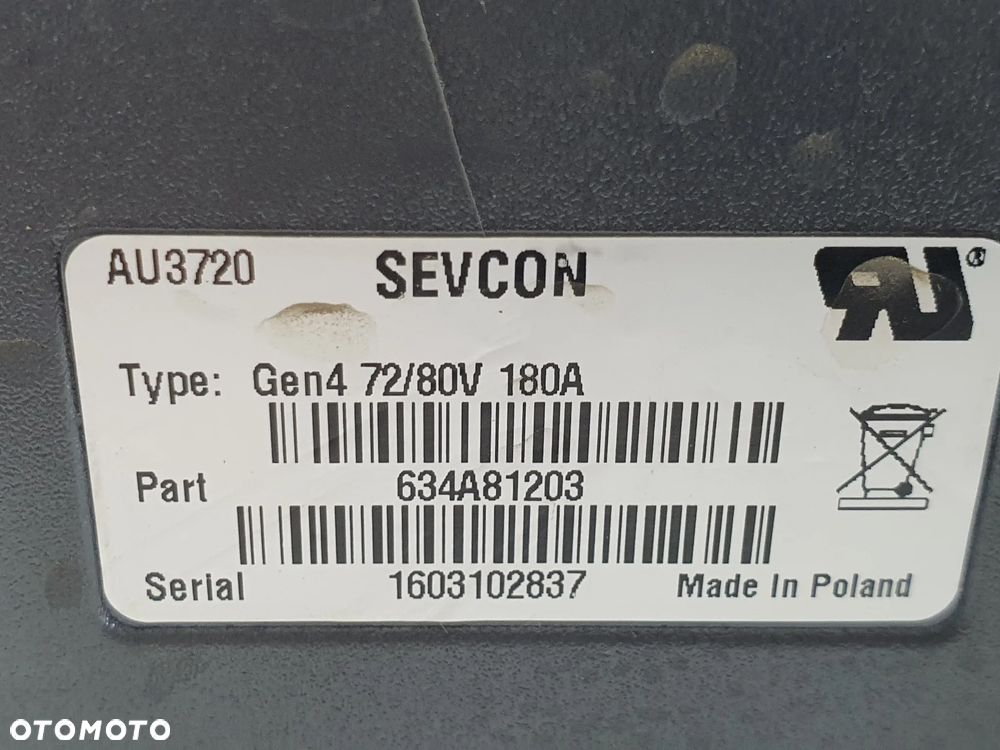 Sterownik Komputer Controller Sevcon Gen 4  72/82V 180A Skuter Govecs Go - 13