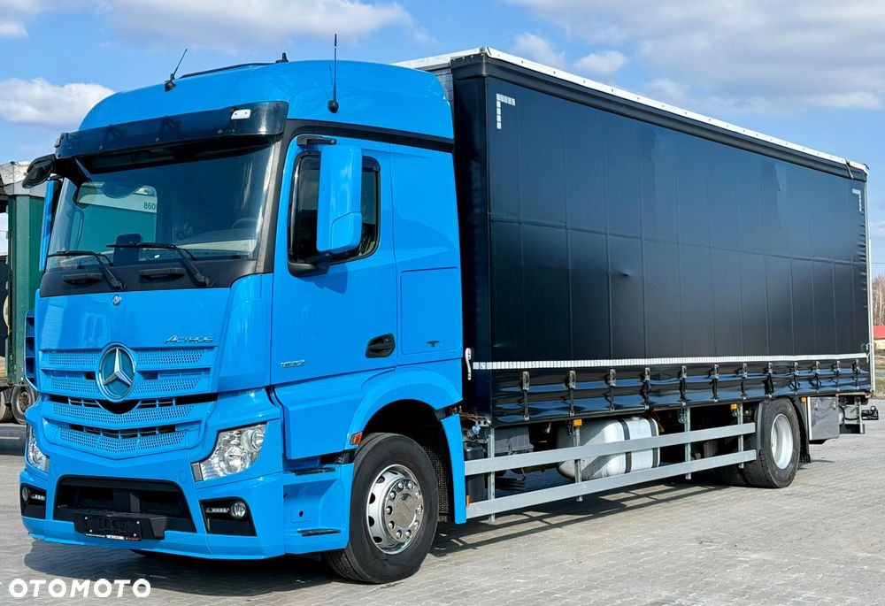 Mercedes-Benz ACTROS 1832 / FIRANKA / WINDA / 21 EUROPALET / SYPIALKA / AUTOMAT / 2017 - 2