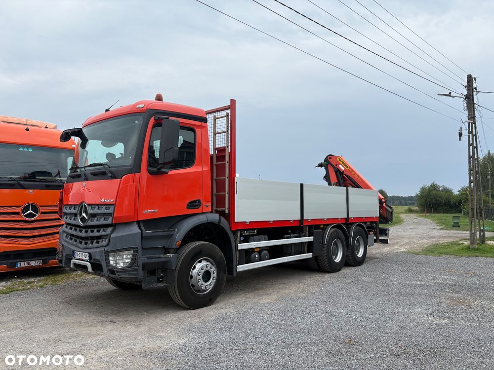 Mercedes-Benz AROCS 2636 | EURO 6 | 6X4 | PALFINGER PK 18002-EH | 1632 MTH | PILOT | BLOKADY MOSTÓW | KAMERA | KLIMA | SPROWADZONY | SUPER STAN - 9