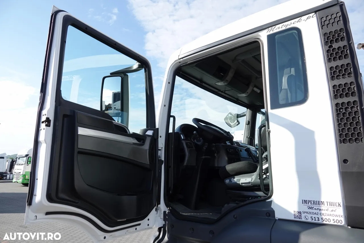 MAN TGS 18.400 / 4x4 / BASCULANTE - 4,7 M + HDS HIAB 111 inaltime: 7,4 m / MANUAL / PALET / RADIO CONTROL - 26