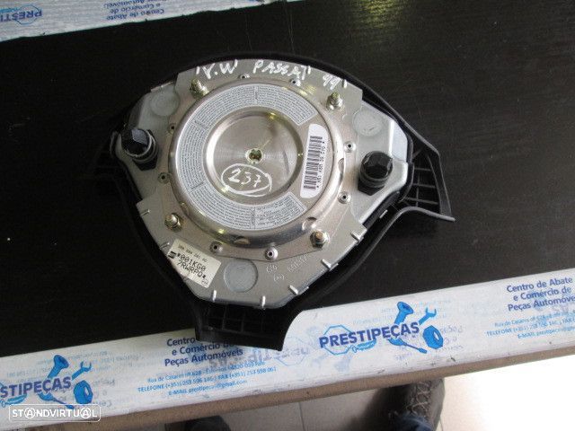 Airbag Condutor 3B0880201AG VW PASSAT 1999 VW BORA 1999 1.9TDI 115CV 4P CINZA - 2