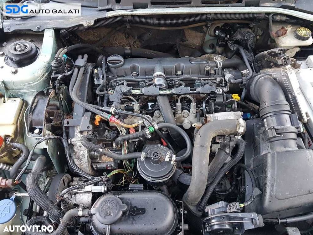 Bloc Motor Ambielat cu Pistoane si Vibrochen Arbore Cotit Peugeot 307 2.0 HDI RHY 2001 - 2008 - 1