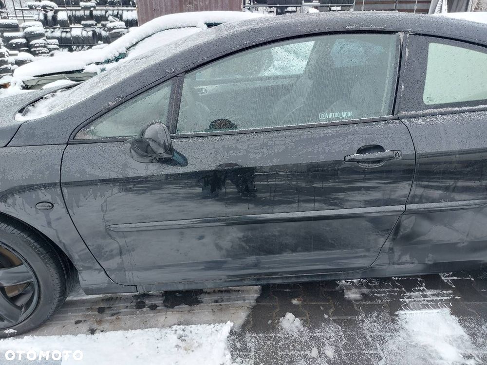 DRZWI KOMPLETNE LEWY PRZÓD PEUGEOT 407 COUPE EXLD - 1
