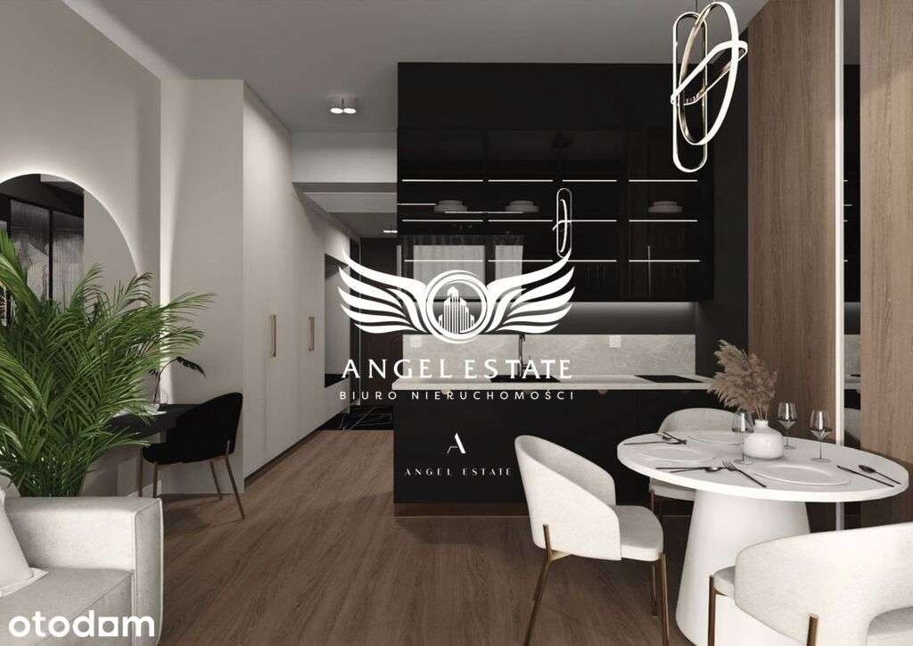 Apartament z tarasem w Hanza Tower