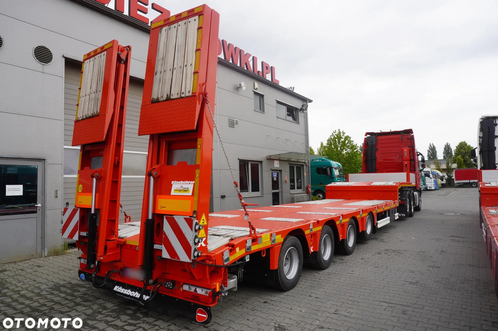 Volvo FH 500 / FABRYCZNIE NOWA NACZEPA niskopodwoziowa Kässbohrer LB3E / 500 KM - 3