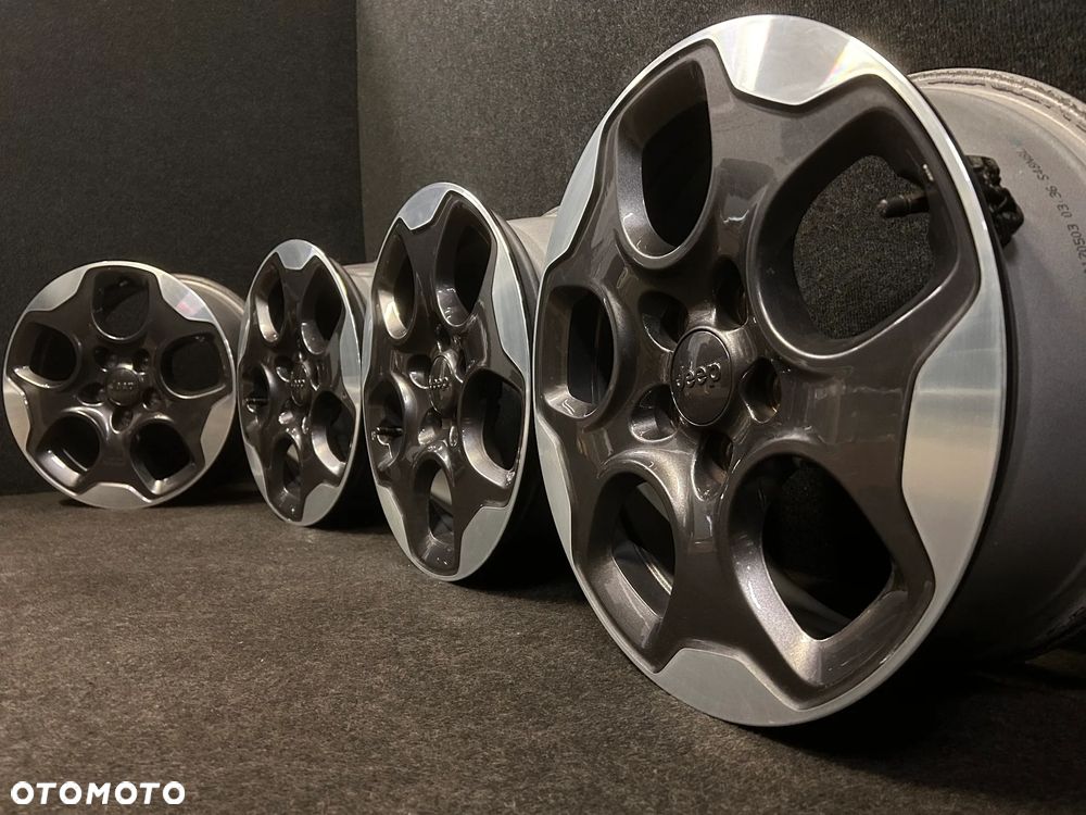 Alufelgi Jeep Renegade 16 cali 5x110 4szt. Ładne z czujnikami! - 1