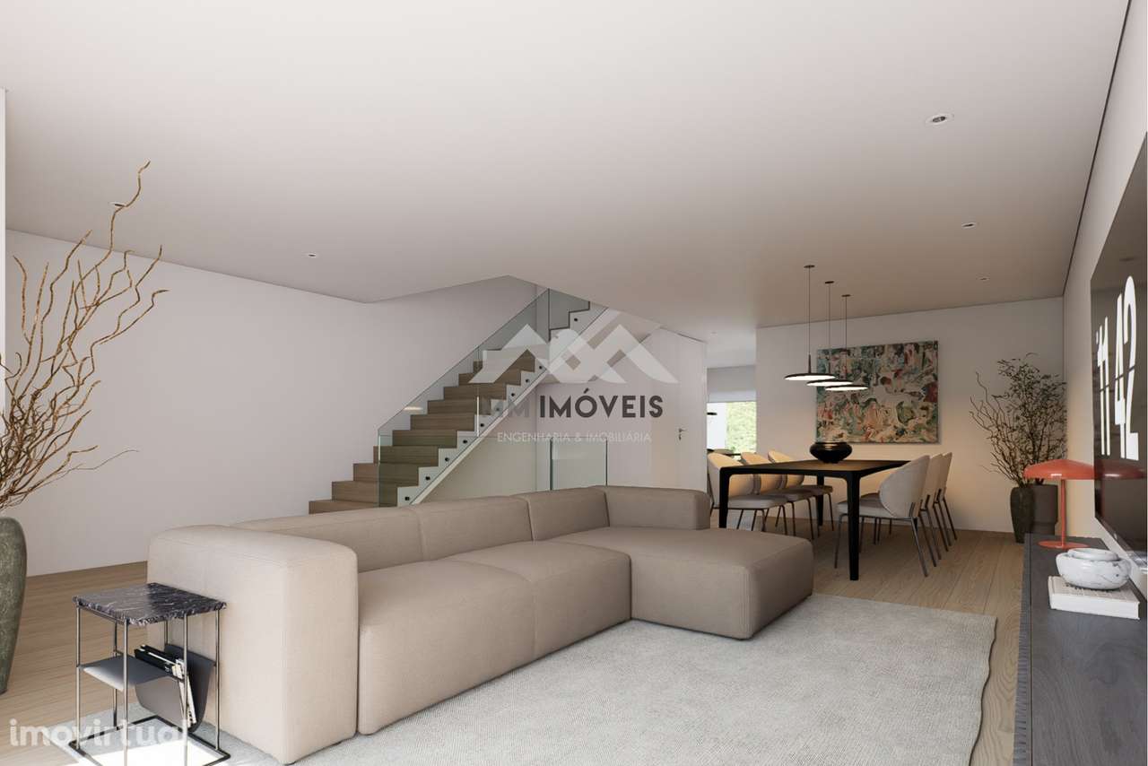 Moradia T3 | Gondomar | NOVA 2027 | Piscina | Terraço | Jardim | Garag - Grande imagem: 4/14