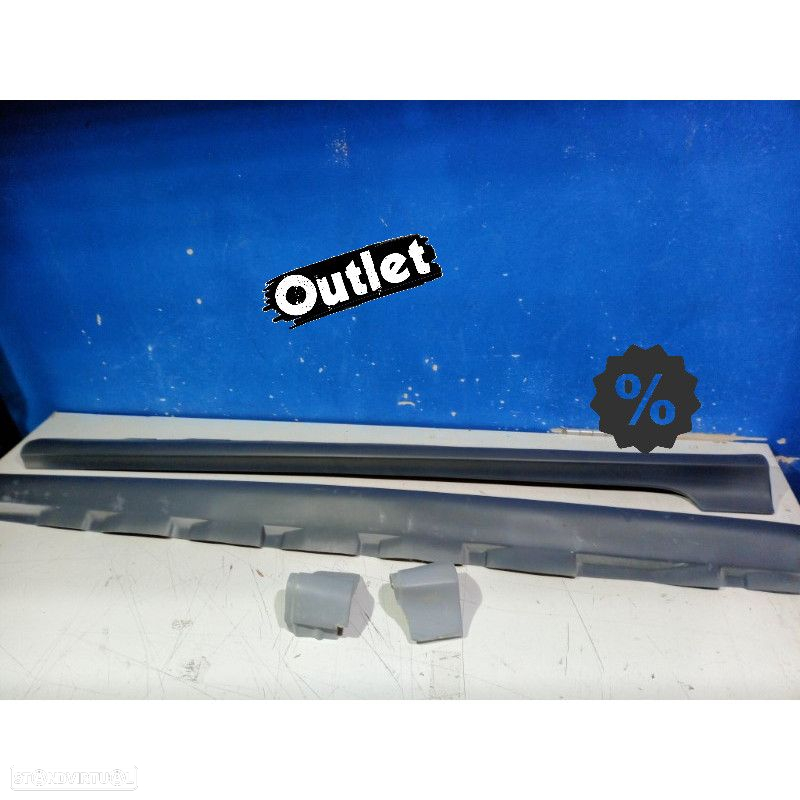 C002391C7 EMBALADEIRAS LATERAIS AUDI A3 8P 03-11 3 PORTAS LOOK S3 - 8