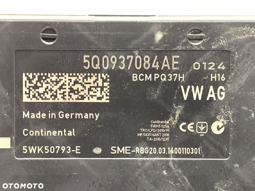 MODUŁ KOMFORTU - 99.00 PLN - VW GOLF VII (5G1, BQ1, BE1, BE2) 2012 - 2022 2.0 GTD 135 kW [184 KM] - 4