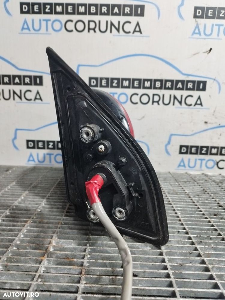 Oglinda stanga Mitsubishi Outlander Facelift 2009 - 2012 4 Usi ROSU (1149) Rabatabile - 3