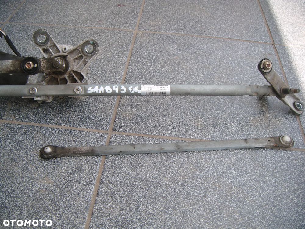 saab 93 06r mechanizm wycieraczki przód z silnikiem - 2