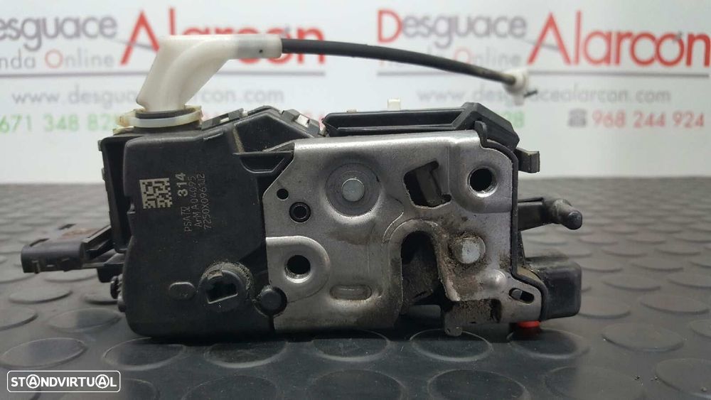 FECHADURA PORTA TRASEIRA ESQUERDA CITROEN C3 EXCLUSIVE - 5