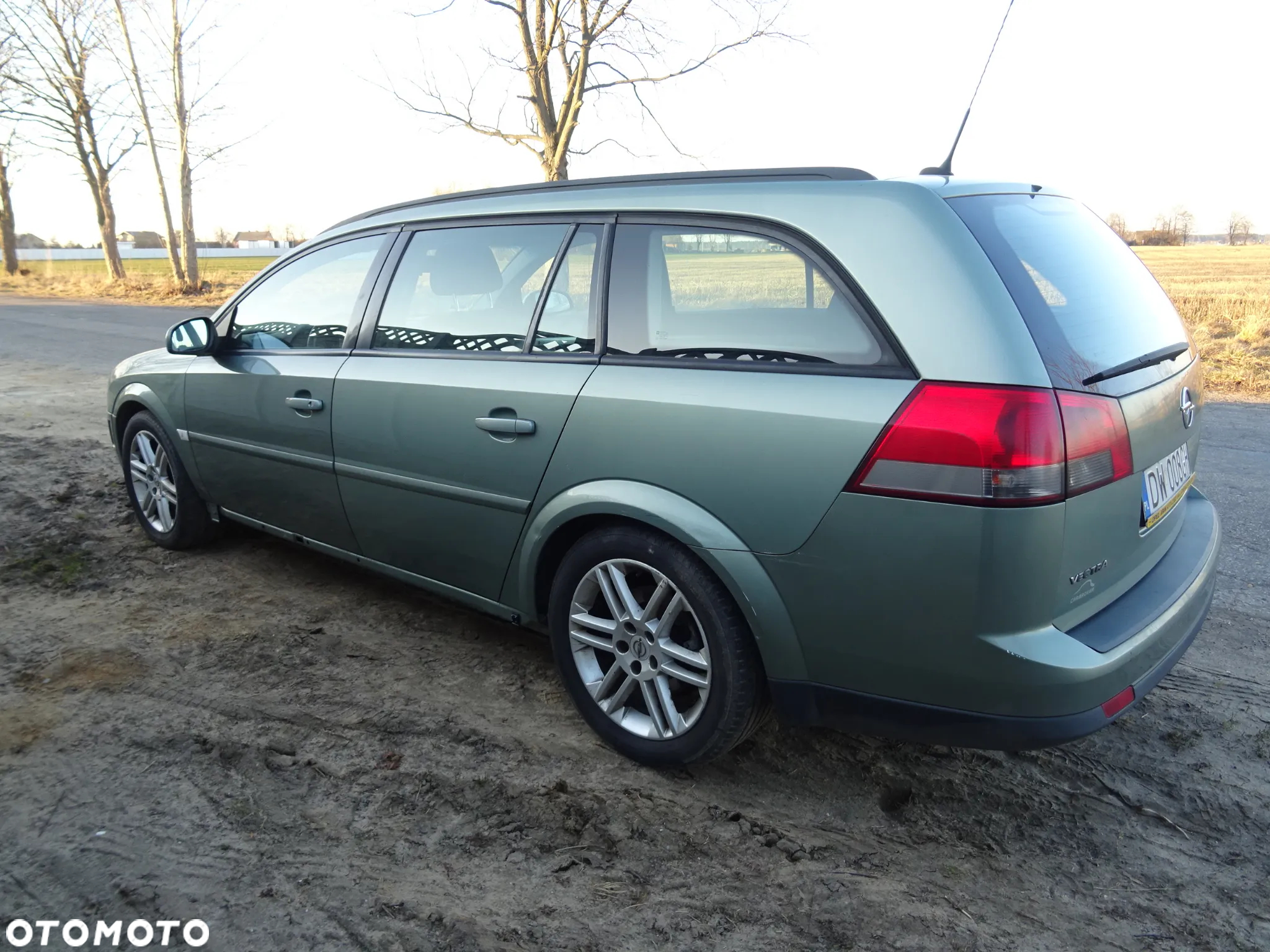 OPEL VECTRA C KOMBI RELINGI DACHOWE PRAWY LEWY SREBRNE - 12
