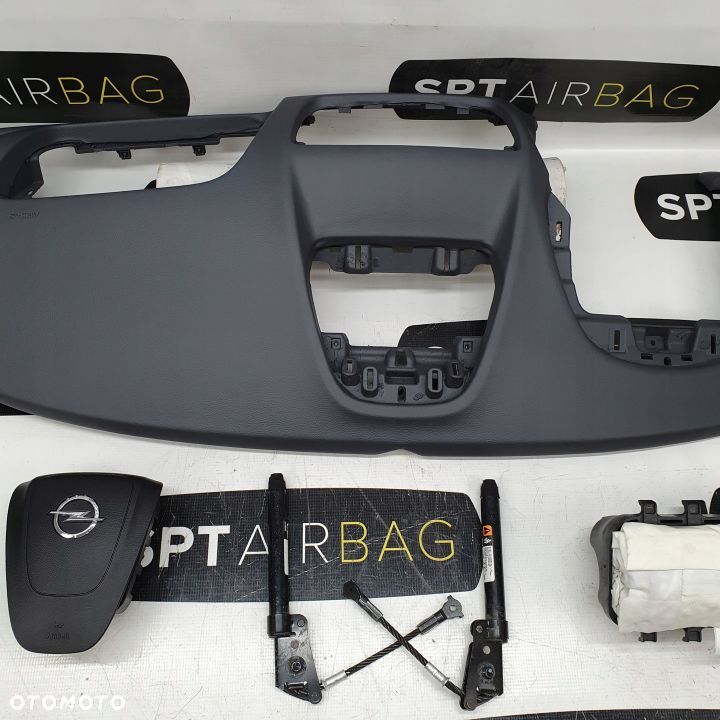 OPEL MOKKA DESKA ROZDZIELCZA KONSOLA KOKPIT PULPIT PODUSZKI AIRBAG AIR BAG PASY NAPINACZE KIT SET - 3