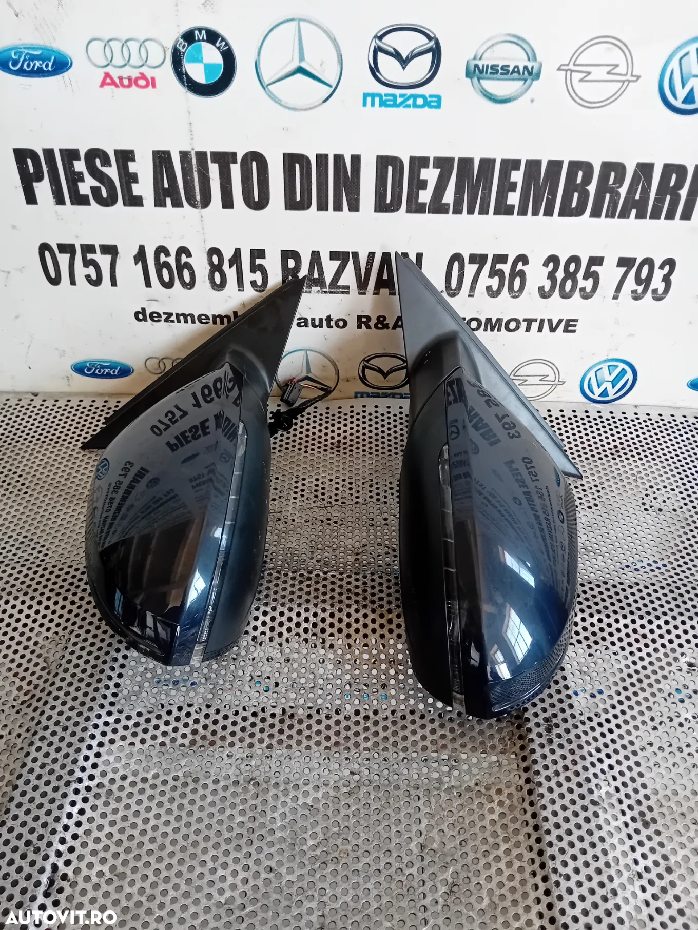 Oglinzi Oglinda Stanga Dreapta Audi A6 4G C7 2012-2018 Fara Rabatare 6 Fire La Mufa ANGLIA - 4