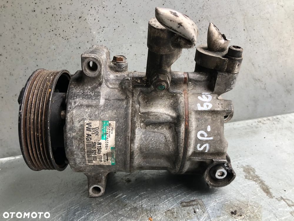 SP-56. Kompresor Sprężarka Klimatyzacji 6PK 5N0820803 Audi A3 8P VW Golf V 2.0TDI - Wysyłka - 1