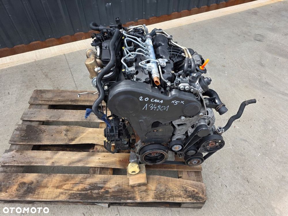 SILNIK KOMPLETNY AUDI A4 B8 A5 A6 SEAT EXEO 2.0 TDI CAH CAHA 134801KM *5* - 3
